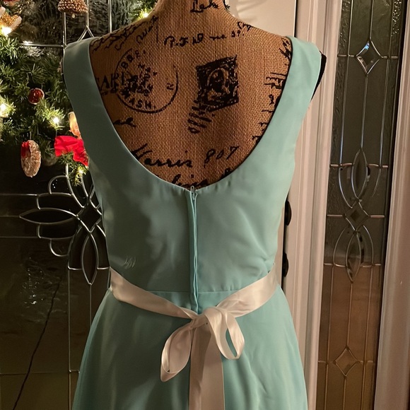 Vintage Davinci bridesmaid dress size 10 modern 6 - Picture 8 of 16